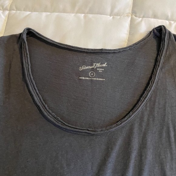💚 Universal Thread T Shirt Dress Gray Size Medium - Picture 4 of 6